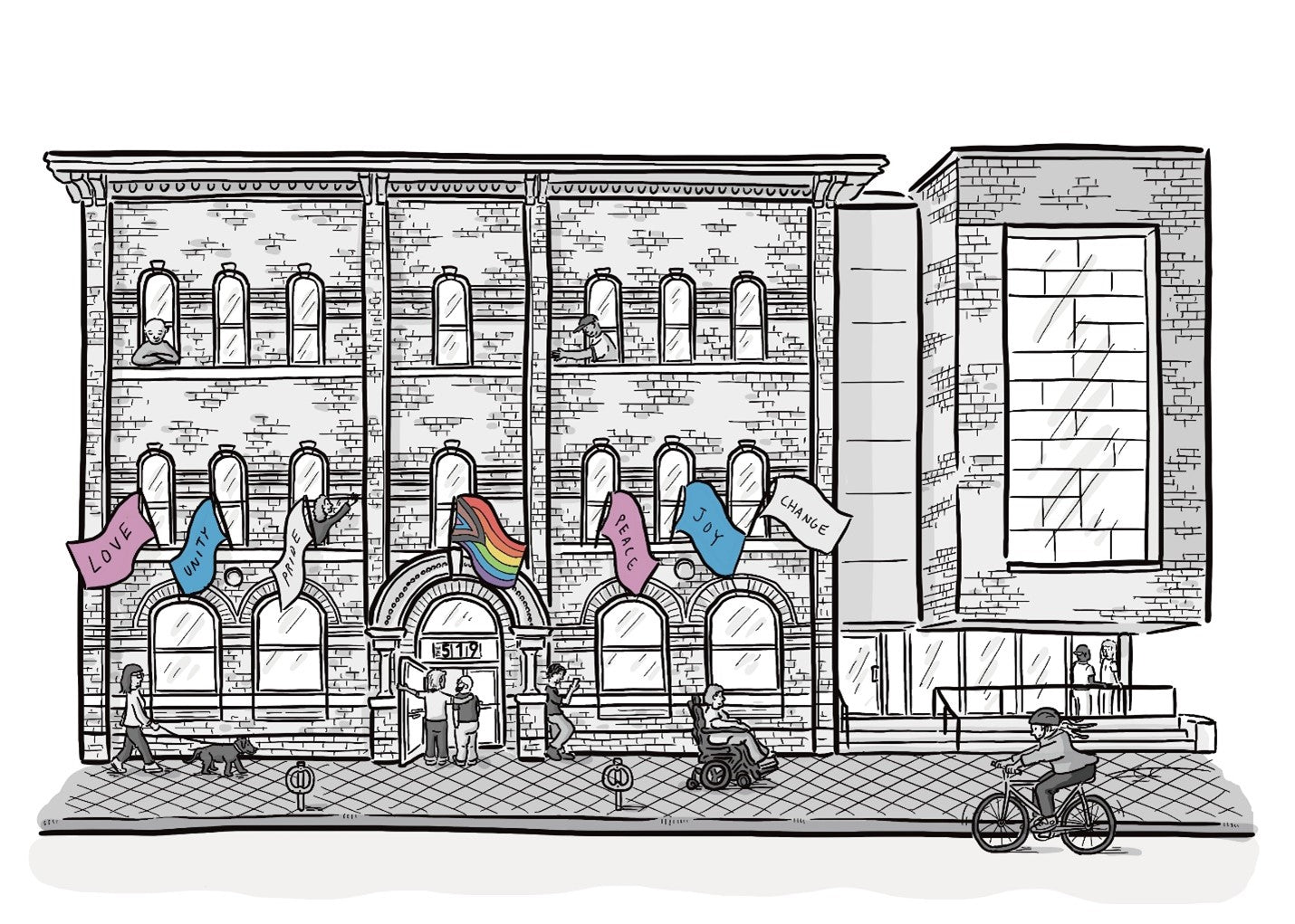 Meet Me At The 519 5x7 Print