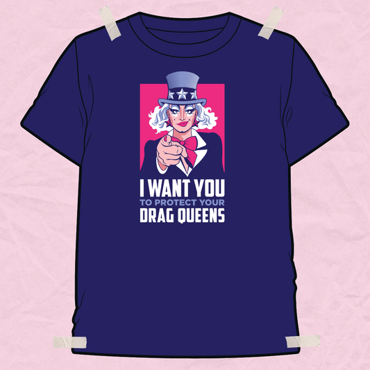 Protect Our Queens T-Shirt - Navy